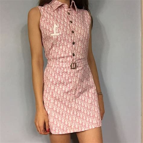 christian dior monogram dress